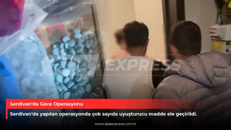 erdivan’da jandarma tarafından gerçekleştirilen uyuşturucu operasyonunda ele geçirilen maddeler