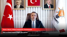 Yunus Tever 10 Ocak Çalışan Gazeteciler Günü mesajı