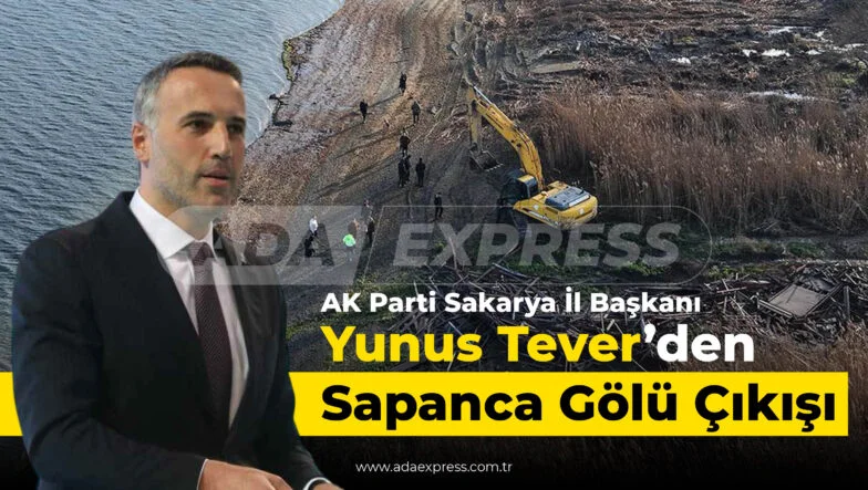 Sapanca Gölü kıyısında kaçak yapıların kaldırılmasına yönelik çalışmalar