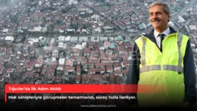 Tığcılar Kentsel Dönüşüm Projesi kapsamında yapılan altyapı çalışmaları