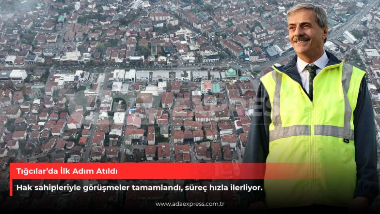 Tığcılar Kentsel Dönüşüm Projesi kapsamında yapılan altyapı çalışmaları
