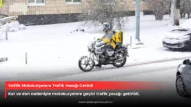 Valilik Motokuryelere Trafik Yasağı Getirdi