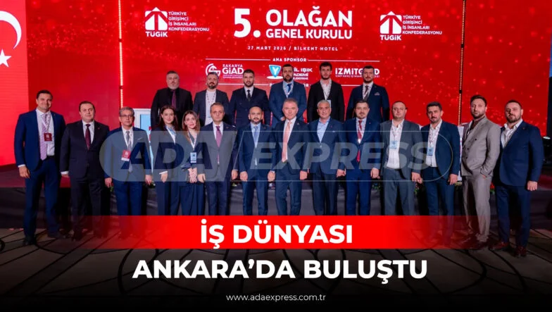 Sakarya GİAD üyeleri TÜGİK 5. Olağan Genel Kurulu etkinliğinde Ankara’da toplu fotoğraf
