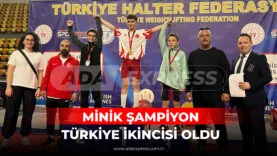 Serdivanlı halterci Muhammed Asım Ay Türkiye ikincisi oldu