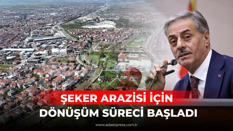 Sakarya Şeker Fabrikası arazisi için planlanan millet bahçesi ve park alanı projesi