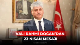 Sakarya Valisi Rahmi Doğan 23 Nisan mesajı