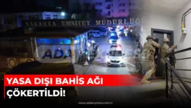 Sakarya’da yasa dışı bahis operasyonunda ele geçirilen dijital materyaller ve banka kartları