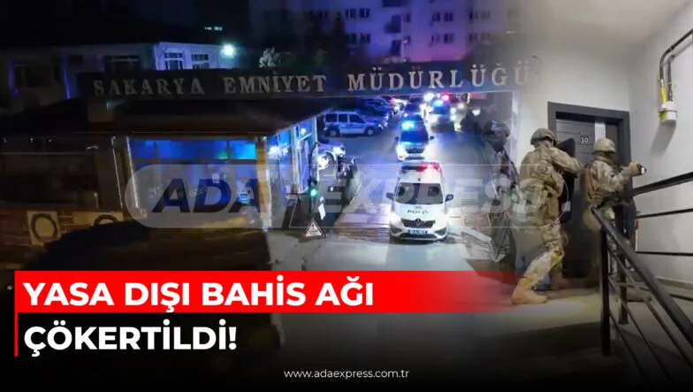 Sakarya’da yasa dışı bahis operasyonunda ele geçirilen dijital materyaller ve banka kartları