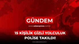 Sakarya’da göçmen kaçakçılığı operasyonunda durdurulan araç ve polis ekipleri