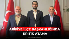 Saadet Partisi Sakarya İl Başkanlığı tarafından Arifiye İlçe Başkanlığı görevine Bünyamin Kılıç’ın atanmasını duyuran resmi açıklama görseli