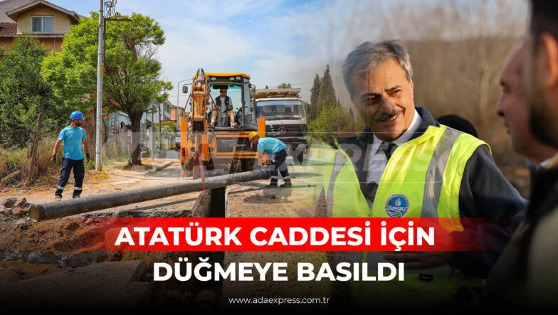 Arifiye Atatürk Caddesi altyapı yenileme çalışması