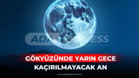Yarın gece gökyüzünde görülecek nadir Mavi Dolunay gökyüzü olayı