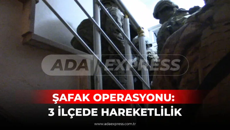 Sakarya’da DEAŞ operasyonu kapsamında güvenlik güçleri çalışma yapıyor
