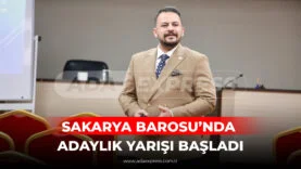 Ali Samet Özkurt Sakarya Barosu başkan adaylığı açıklaması