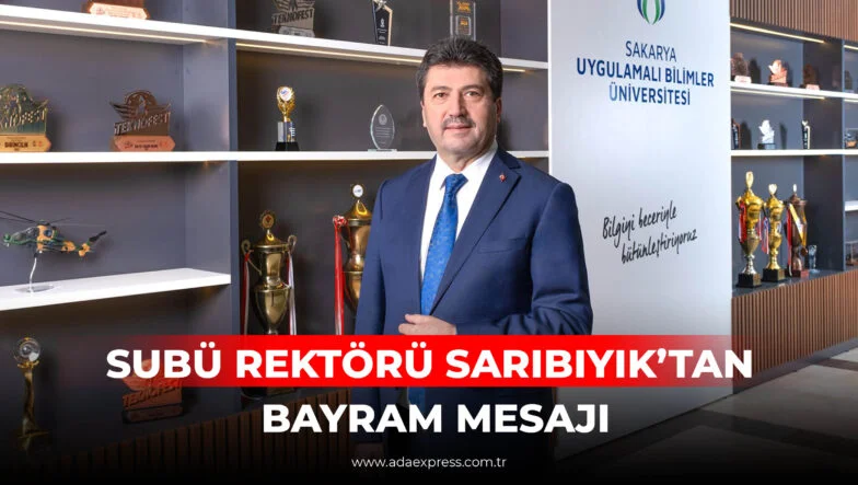 SUBÜ Rektörü Prof. Dr. Mehmet Sarıbıyık’ın Kurban Bayramı mesajı görseli
