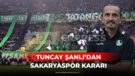 Tuncay Şanlı’nın Sakaryaspor başkanlık sürecine ilişkin kamuoyuna yaptığı yazılı açıklama