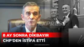 8 AY SONRA DİKBAYIR CHP'DEN İSTİFA ETTİ GÜNCEL