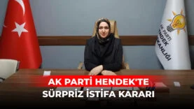 AK Parti Hendek Kadın Kolları Başkanı Süeda Keleş'in istifasının ardından yapılan resmi açıklama