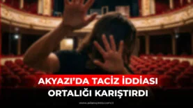 AKYAZI’DA TACİZ İDDİASI ORTALIĞI KARIŞTIRDI