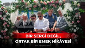 Akyazı Özel Eğitim Uygulama Okulu’nda düzenlenen “Özel Dokunuşlar Sergisi”nde sergilenen el emeği tekstil ürünleri.