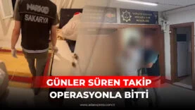 GÜNLER SÜREN TAKİP OPERASYONLA BİTTİ