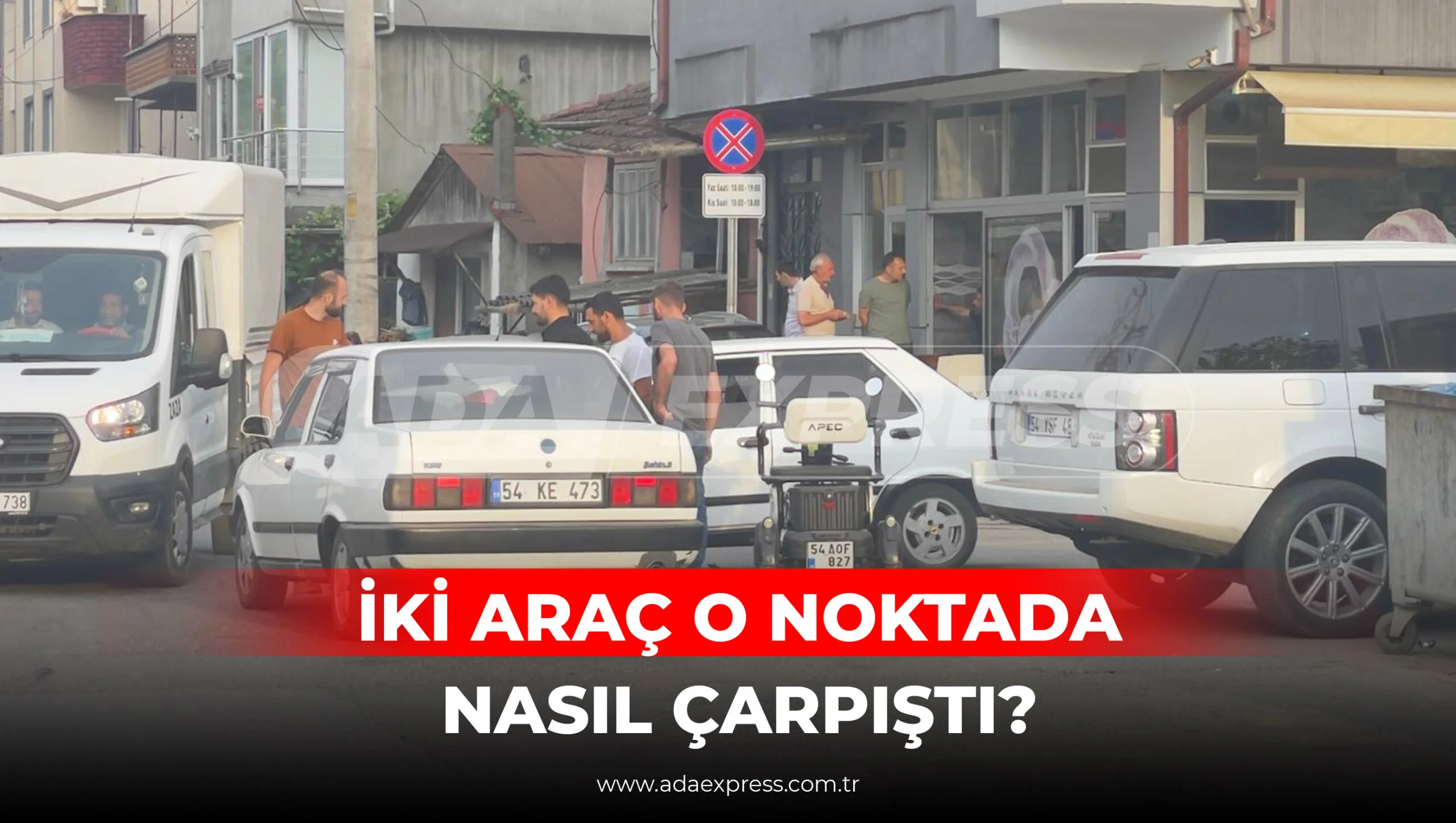 İki Araç O Noktada Nasıl Çarpıştı!