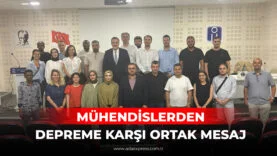 Mühendislerden Depreme Karşı Ortak Mesaj