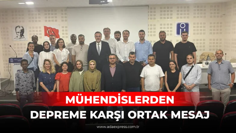 Mühendislerden Depreme Karşı Ortak Mesaj