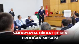 SAKARYA'DA DİKKAT ÇEKEN ERDOĞAN MESAİSİ - 1