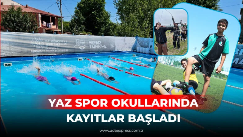 YAZ SPOR OKULLARINDA KAYITLATR BAŞLADI!