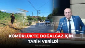 KÖMÜRLÜK'TE DOĞALGAZ İÇİN TARİH VERİLDİ