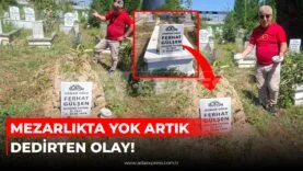 MEZARLIKTA YOK ARTIK DEDİRTEN OLAY!