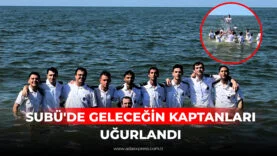 SUBÜ'DE GELECEĞİN KAPTANLARI UĞURLANDI