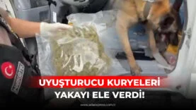 UYUŞTURUCU KURYELERİ YAKAYI ELE VERDİ!