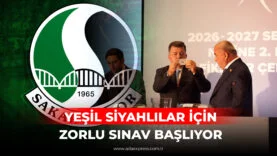 YEŞİL SİYAHLILAR İÇİN ZORLU SINAV BAŞLIYOR