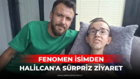 FENOMEN İSİMDEN HALİLCAN'A SÜRPRİZ ZİYARET