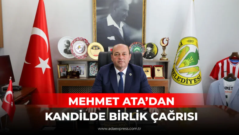 MEHMET ATA’DAN KANDİLDE BİRLİK ÇAĞRISI