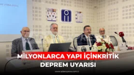 MİLYONLARCA YAPI İÇİN KRİTİK DEPREM UYARISI