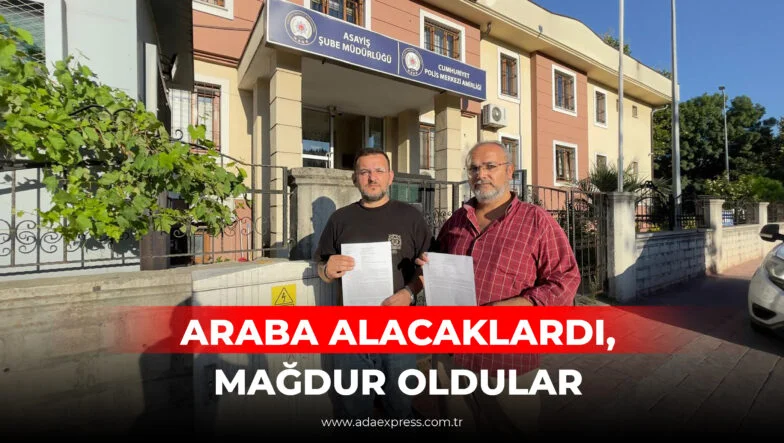 ARABA ALACAKLARDI, MAĞDUR OLDULAR