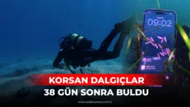 KORSAN DALGIÇLAR 38 GÜN SONRA BULDU!