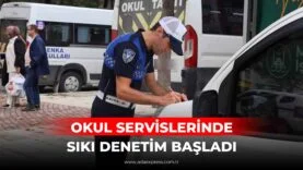 OKUL SERVİSLERİNDE SIKI DENETİM BAŞLADI