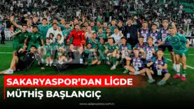 SAKARYASPOR’DAN LİGDE MÜTHİŞ BAŞLANGIÇ