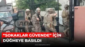 “SOKAKLAR GÜVENDE” İÇİN DÜĞMEYE BASILDI