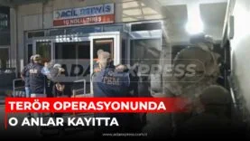 TERÖR OPERASYONUNDA O ANLAR KAYITTA