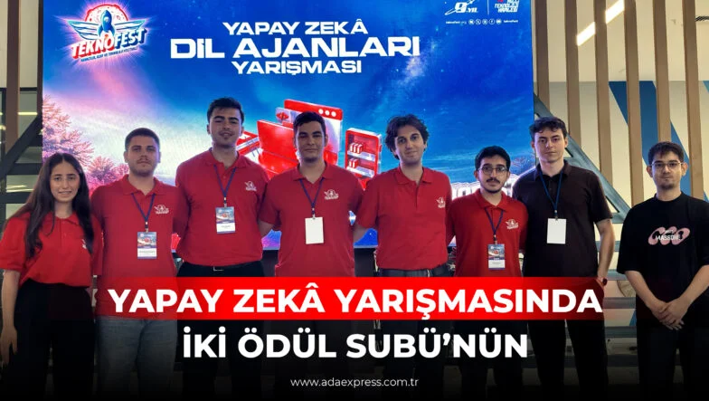 YAPAY ZEKÂ YARIŞMASINDA İKİ ÖDÜL SUBÜ’NÜN