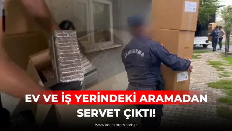 EV VE İŞ YERİNDEKİ ARAMADAN SERVET ÇIKTI!