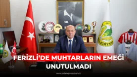 FERİZLİ’DE MUHTARLARIN EMEĞİ UNUTULMADI