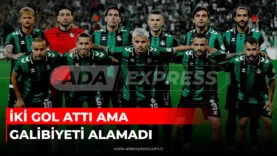 İKİ GOL ATTI AMA GALİBİYETİ ALAMADI